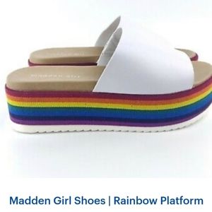 Madden Girl Rainbow Ashley Platform Sandal